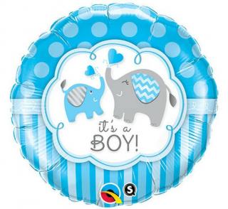 Balon foliowy z helem 51079 its a boy 18 cali