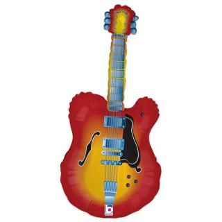 Balon foliowy z helem 51572 Gitara 109 cm