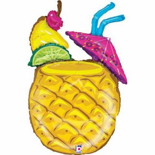 Balon foliowy z helem 53317 Drink Ananas 94 cm