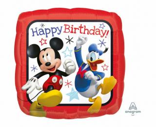 Balon foliowy z helem 62252 Happy Birthday Disney 18 cali