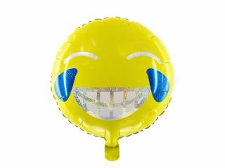 Balon foliowy z helem 79533 emotikon uśmiech 45 cm