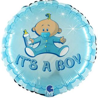 Balon foliowy z helem 80500 Its a Boy 18 cali