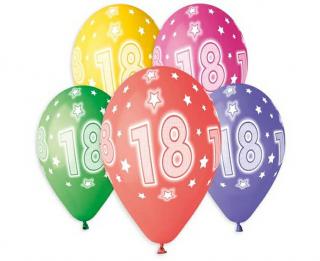 Balony 18 gumowe 13"/5 szt. 32202