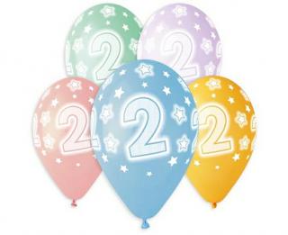 Balony 2 gumowe 13"/5 szt  32193