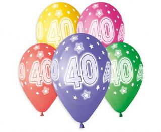 Balony 40 gumowe 13"/5 szt. 32204