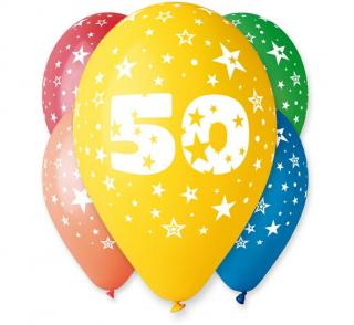 Balony 50 gumowe 12"/5 szt 30514