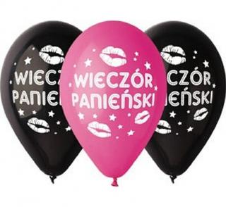 Balony gumowe 12"/5 szt 30802 wieczór    panieński