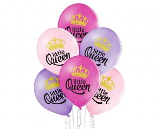 Balony gumowe 12"/6 szt. 00375 little Queen