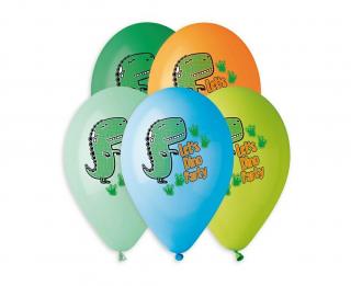 Balony gumowe dinozaury 13"/ 5 szt 32353