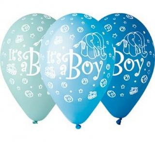 Balony gumowe its a boy 12"/5 szt 30739