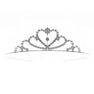 Diadem Księżniczki srebrny 25886