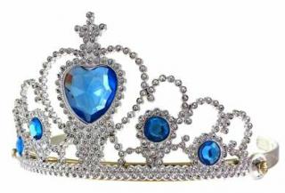 Diadem niebieskie kamienie 25162