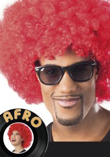 Peruka afro czerwone 86024