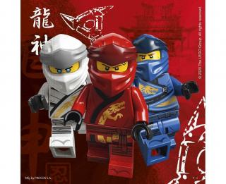 Serwetki Lego Ninjago 20 szt. 92241