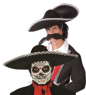 Sombrero czarne  55 cm 13944