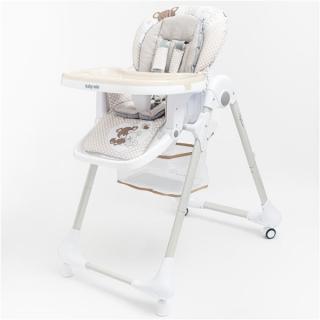 Krzesełko do karmienia Baby Mix Infant Grey 45841