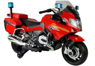 Motor na akumulator Lean Toys BMW R1200 Policja czerwony 3769