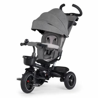 Rowerek dziecięcy trójkołowy 5w1 Kinderkraft Spinstep Grey 9m+