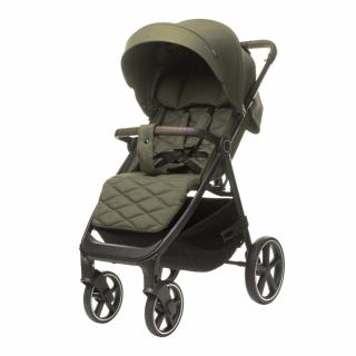 Wózek spacerowy 4Baby Stinger Pro Khaki + torba pielęgnacyjna