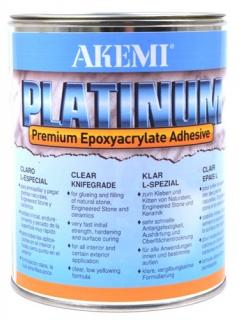 Akemi Platinium 900ml Klej - żywica do kamienia granitu marmuru BEZBARWNA 900ml