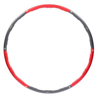 Hula Hop HMS 1,2KG 100cm czerwono-szare HHP002 Sporting24