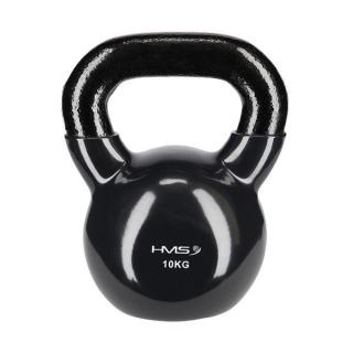 KNV10 BLACK KETTLEBELL ŻELIWNY POKRYTY WINYLEM HMS Sporting24