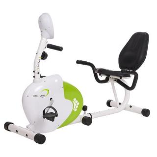 Rower Magnetyczny Poziomy HMS (9 KG) biało-zielony R9259* Sporting24