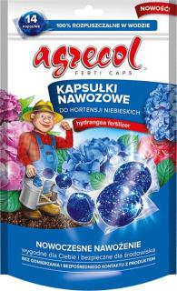 Kapsułki nawozowe do niebieskich hortensji 14szt Agrecol