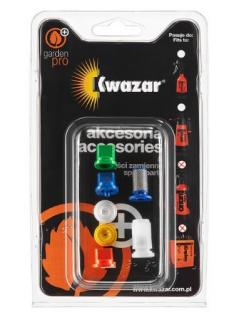 Komplet 6 dysz do opryskiwaczy Kwazar
