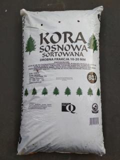 Kora sosnowa drobna 80l