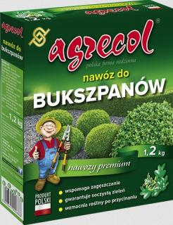 Nawóz granulowany do bukszpanów 1,2kg Agrecol