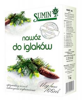 Nawóz granulowany do iglaków Sumin1kg