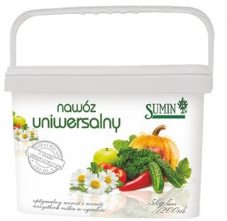 Nawóz granulowany uniwersalny do ogrodu Sumin 5kg