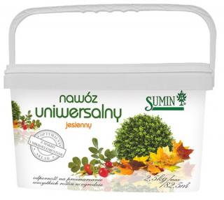 Nawóz jesienny granulowany uniwersalny Sumin 2,5kg