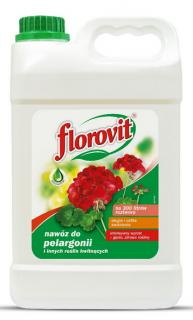 Nawóz płynnny do pelargonii i innych kwitnących 2,8kg Florovit