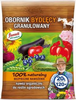 Obornik bydlęcy granulowany 20l Florovit