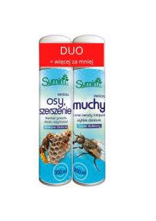 Sumin duopak aerozol do zwalczania much i os, szerszeni 2x300ml