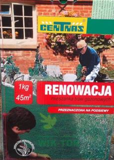 Trawa Renowacja 1kg Centnas