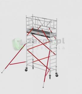 ALTREX 5100 PLUS NOWA NORMA rusztowanie drabinowe jezdne (0,90x2,45m) wys.rob. 5,20m T515157