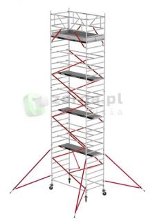 ALTREX 5200 Rusztowanie jezdne szerokie (1,35x1,85m) wys.rob. 10,20m, T520007 - NOWA NORMA