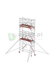 ALTREX Rusztowanie aluminiowe Altrex 4100-S PLUS z poręczą Safe-Quick (0,90x1,85m) Wys.Rob. 5,20m T415105 - NOWA NORMA