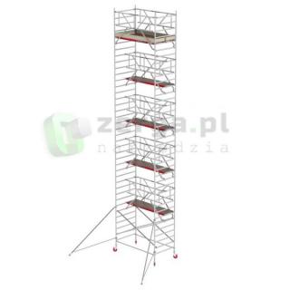 ALTREX Rusztowanie jezdne z poręczą Safe-Quick (1,35x2,45m) wys. rob. 12,20m seria 4200-S, T420023