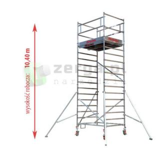 FARAONE TOP SYSTEM D1 rusztowanie jezdne 1,35x1,80 wys.rob. 10,40m model D1-94