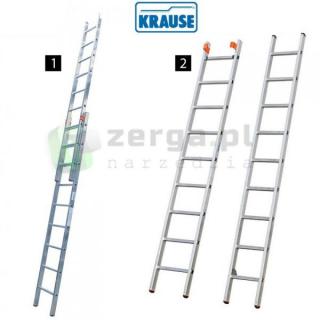 KRAUSE MONTO drabina rozsuwana FABILO dwuelementowa 2x9 wys.rob. 5,25m 120540 / 129277