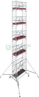 KRAUSE STABILO 10 Rusztowanie jezdne 2,0 x 0,75m, wys.rob. 11,4m - 771094 - GUARDMATIC Nowa norma PN EN 1004-1