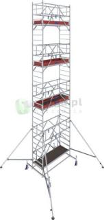 KRAUSE STABILO 10 Rusztowanie jezdne 2,0 x 0,75m, wys.rob. 9,4m - 771070 - GUARDMATIC Nowa norma PN EN 1004-1