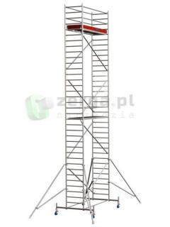 KRAUSE STABILO 10 Rusztowanie jezdne 2,5 x 0,75m, wys.rob. 10,4m - 741370