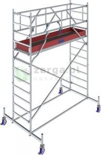 KRAUSE STABILO 10 Rusztowanie jezdne 2,5 x 0,75m, wys.rob. 4,4m - 772022 - GUARDMATIC Nowa norma PN EN 1004-1