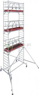 KRAUSE STABILO 10 Rusztowanie jezdne 2,5 x 0,75m, wys.rob. 8,4m - 772060 - GUARDMATIC Nowa norma PN EN 1004-1