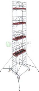 KRAUSE STABILO 100 Rusztowanie jezdne 2,0 x 0,75m, wys.rob. 10,5m 773074 - GUARDMATIC Nowa norma PN EN 1004-1